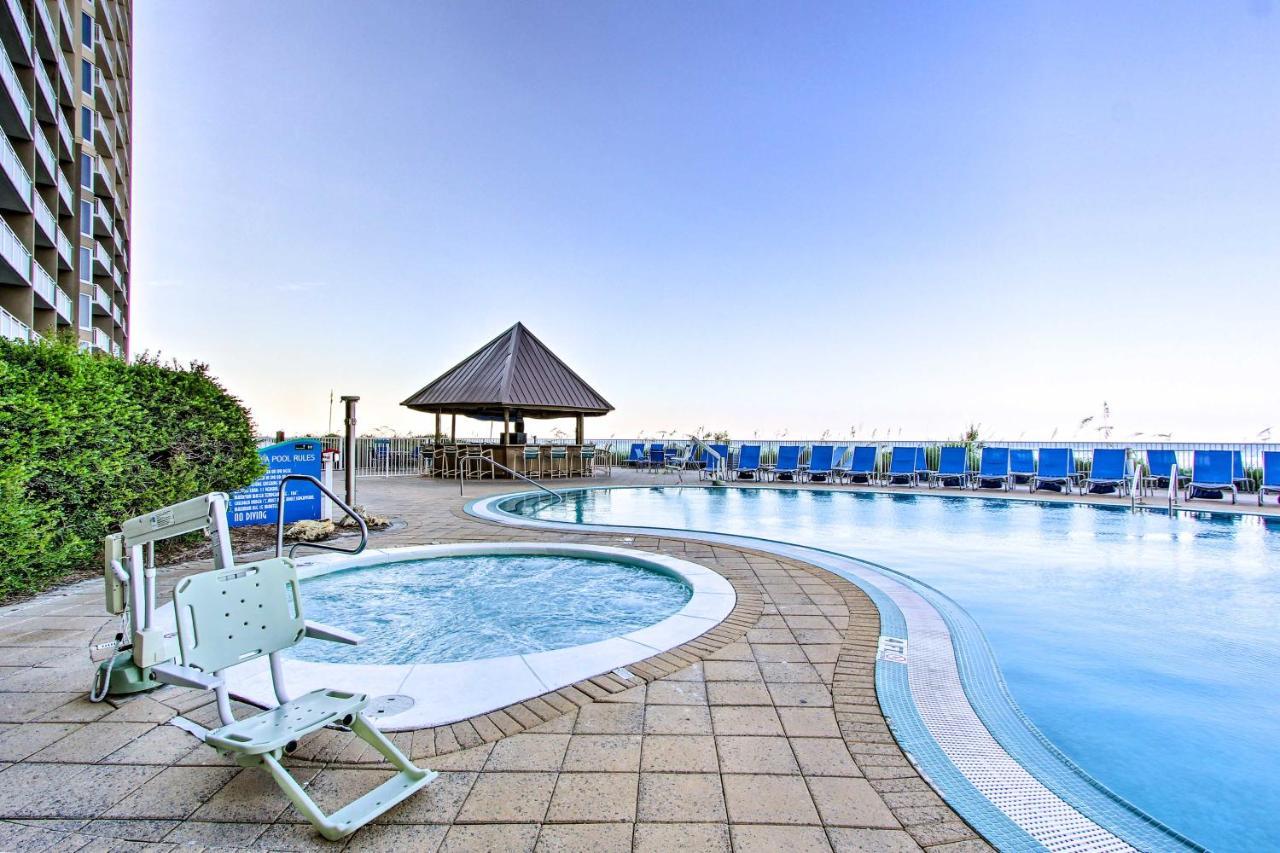 Beachfront Condo With Emerald Beach Resort Amenities Panama City Beach Bagian luar foto