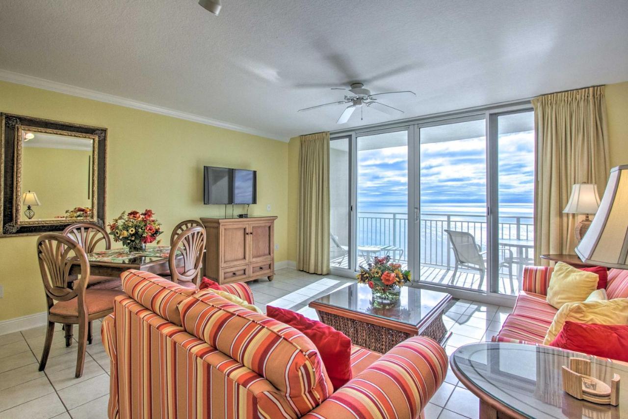 Beachfront Condo With Emerald Beach Resort Amenities Panama City Beach Bagian luar foto