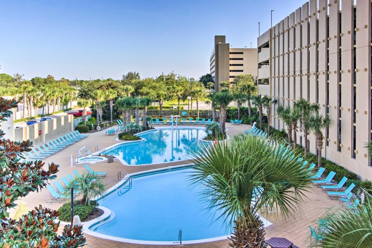 Beachfront Condo With Emerald Beach Resort Amenities Panama City Beach Bagian luar foto