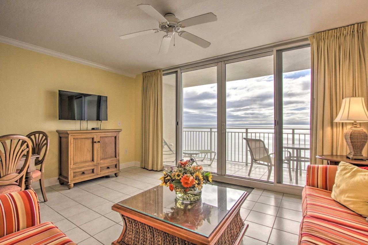 Beachfront Condo With Emerald Beach Resort Amenities Panama City Beach Bagian luar foto