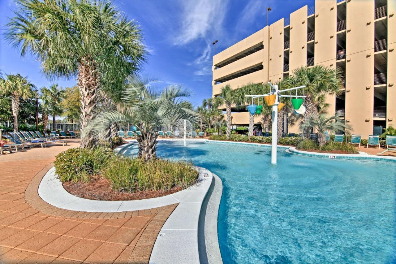 Beachfront Condo With Emerald Beach Resort Amenities Panama City Beach Bagian luar foto